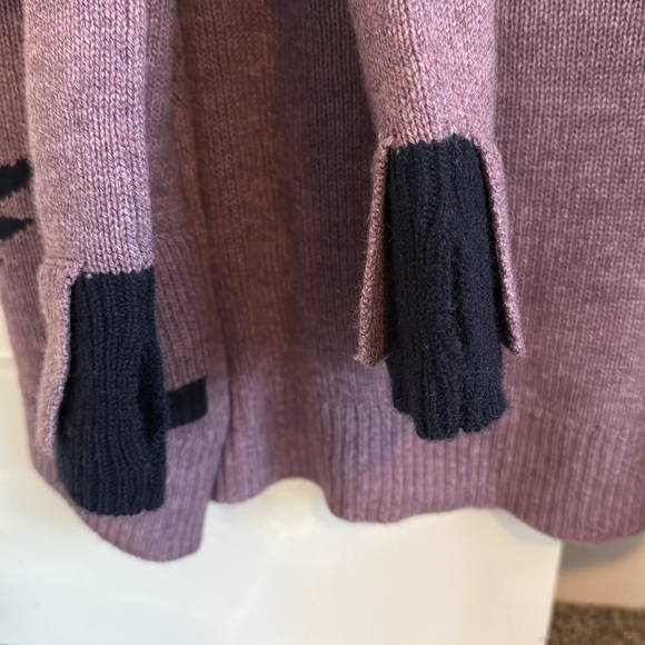 ZADIG & VOLTAIRE Markus flashlights purple and navy small NWOT - Picture 7 of 9